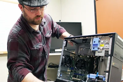 Computer repair and hardware support services