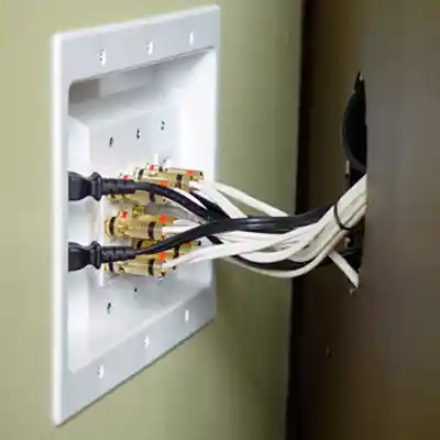 Speaker wiring installation Kansas City - professional audio infrastructure and intercoms