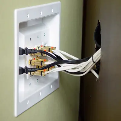 Speaker wiring installation Kansas City - professional audio infrastructure and intercoms