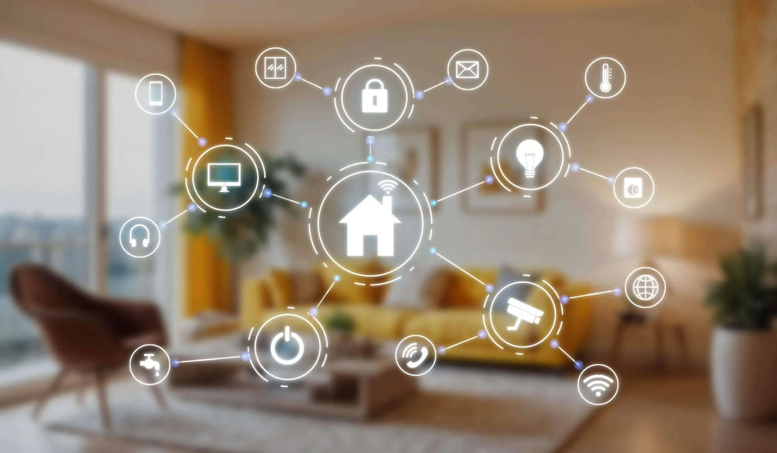 Smart home automation system with integrated lighting and climate control
