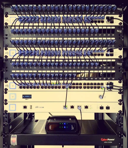 Network rack installation Kansas City - professional structured cabling and ethernet wiring
