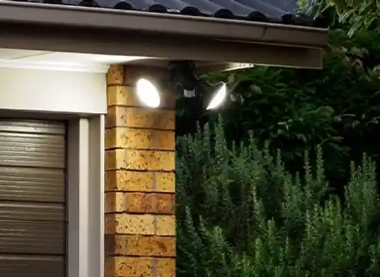 Security lighting installation Kansas City - motion sensor flood lights