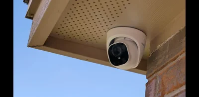 Security camera installation